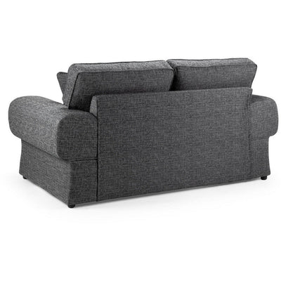 Wilcot Grey Soft Textured 2 & 3 Seater Sofa Set