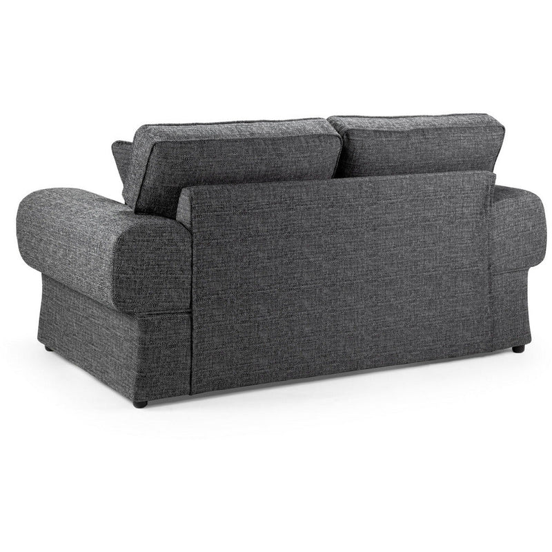 Wilcot Grey Soft Textured 2 Seater Sofa