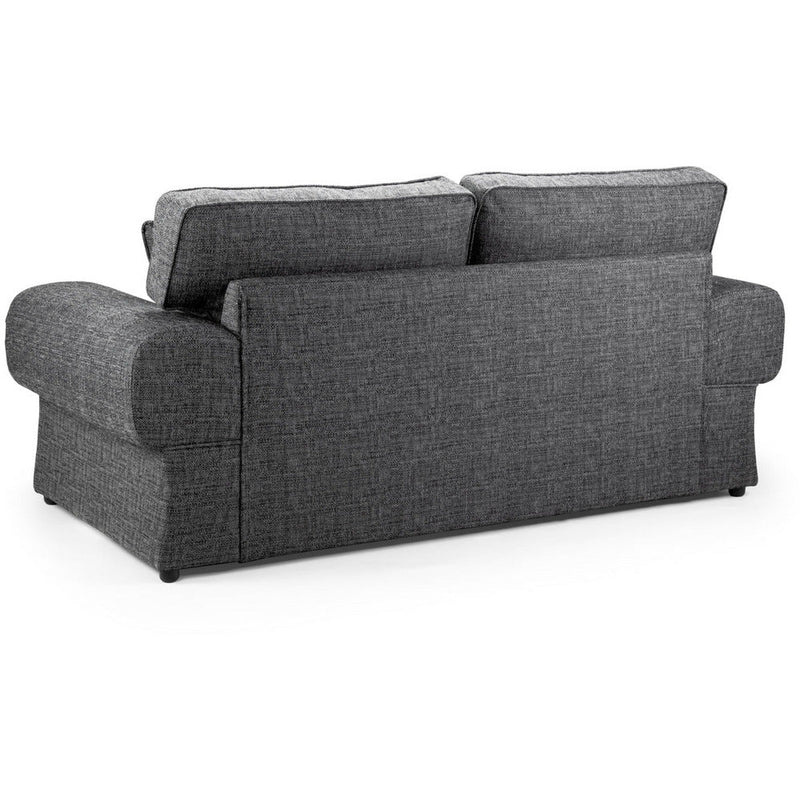 Wilcot Grey Soft Textured 3 Seater Sofa