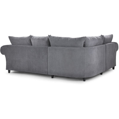 Windsor Soft Textured Grey Corner Sofa