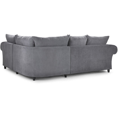 Windsor Soft Textured Grey Corner Sofa