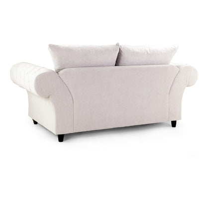 Windsor Soft Textured Beige 2 & 3 Seater Sofa Set