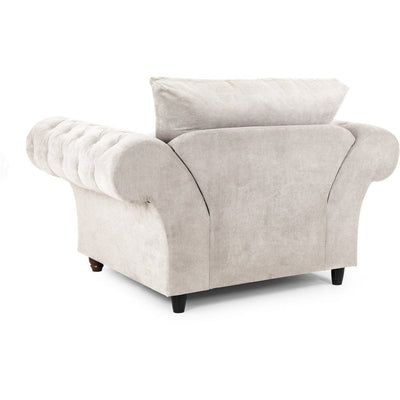 Windsor Soft Textured Beige Armchair