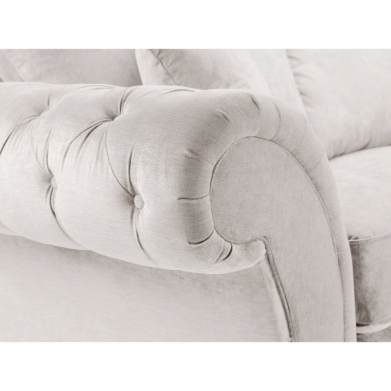 Windsor Soft Textured Beige Armchair