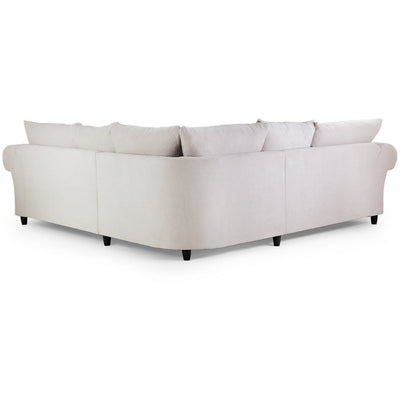 Windsor Soft Textured Beige Large Corner Sofa