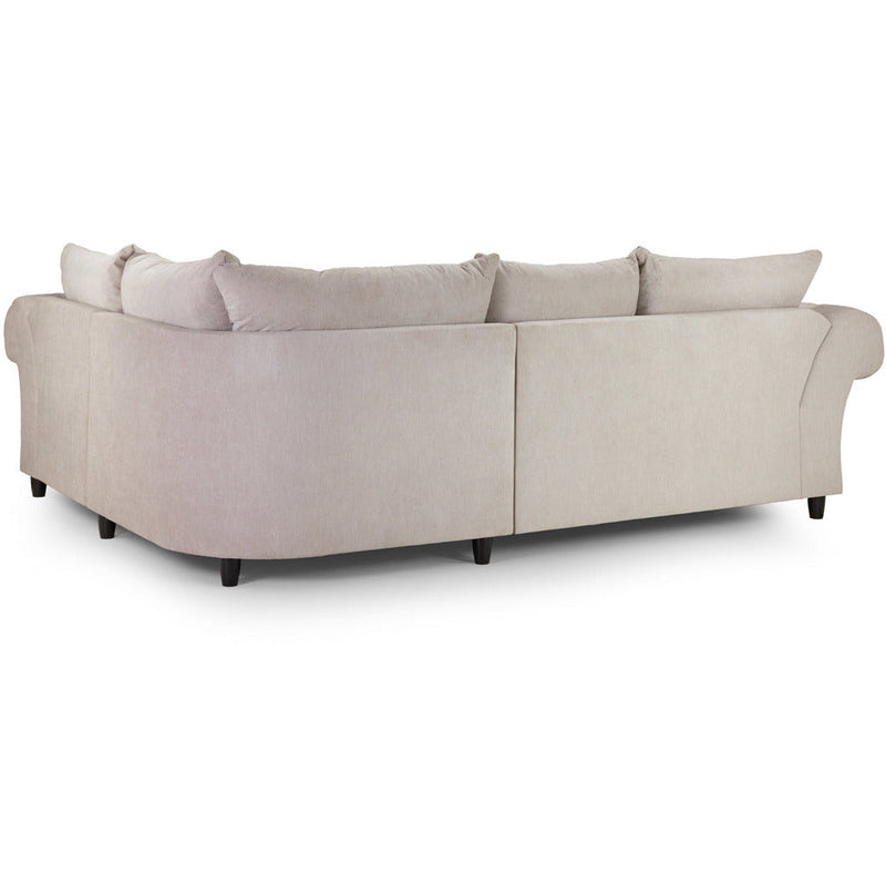 Windsor Soft Textured Beige Corner Sofa