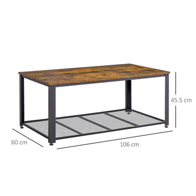 Coffee Cocktail Table Industrial Style