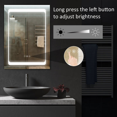 LED Illuminated Bathroom Mirror Cabinet