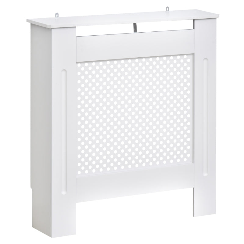 Small MDF Wood Radiator Cover -White