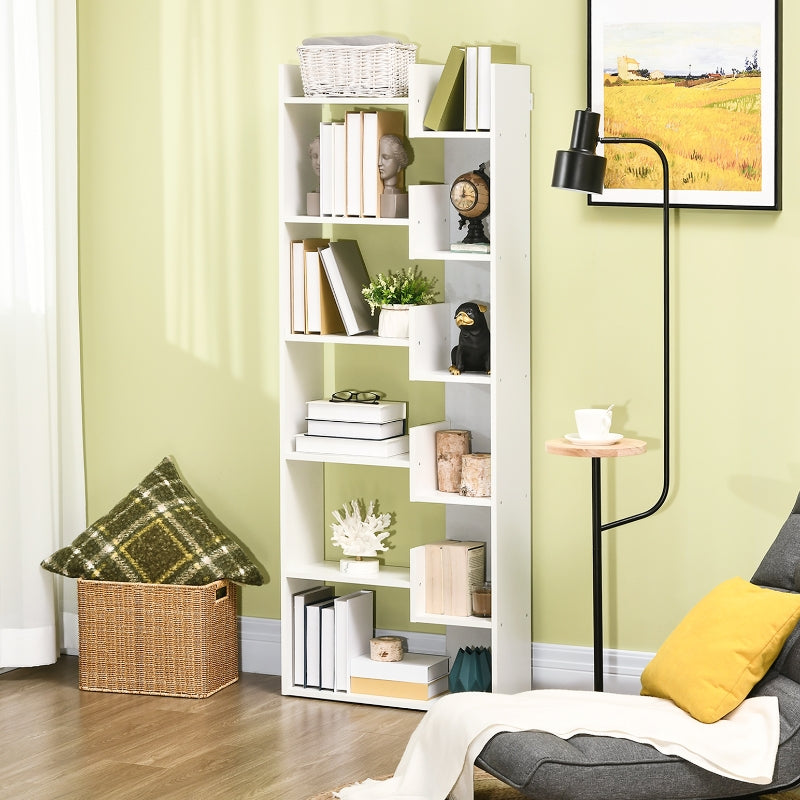 6-Tier Bookshelf, Modern Bookcase