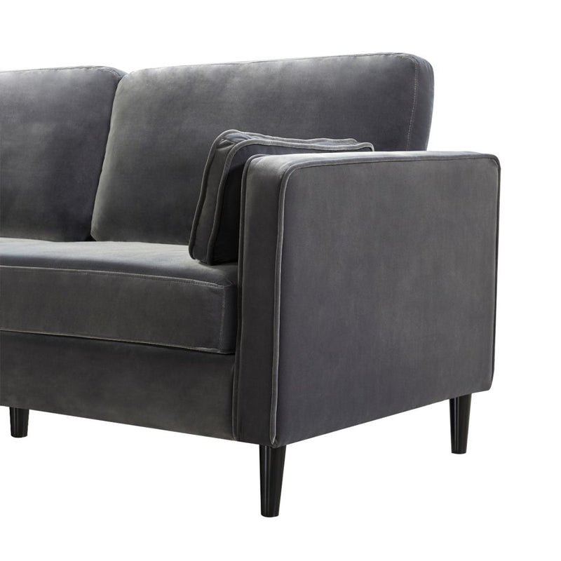 Snowdonia 3 Cushion Back Sofa in Slate Grey