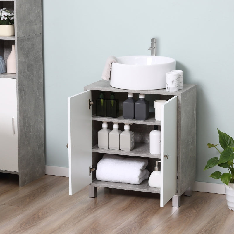 Under Sink Cabinet, Grey