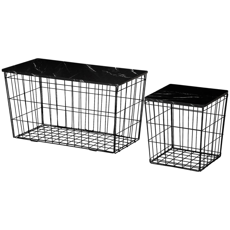 Nest Of Tables, Side Set 2 , Black